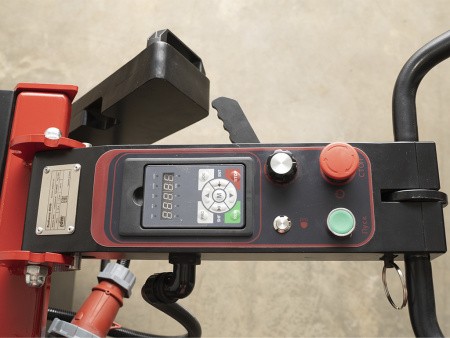 Ротационная шлифовальная машина Rodiama RDM-R630, пульт управления