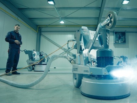 Шлифовально-полировальная машина на дистанционном управлении Lavina® 25REU ELIT, применение