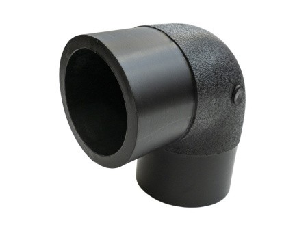 Отвод литой 90° PN16 SDR11 PE100 D63 Отвод литой 90° PN16 SDR11 PE100 D63