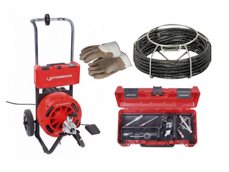 Барабанное устройство для прочистки труб RODRUM М 13 Барабанное устройство для прочистки труб RODRUM М 13